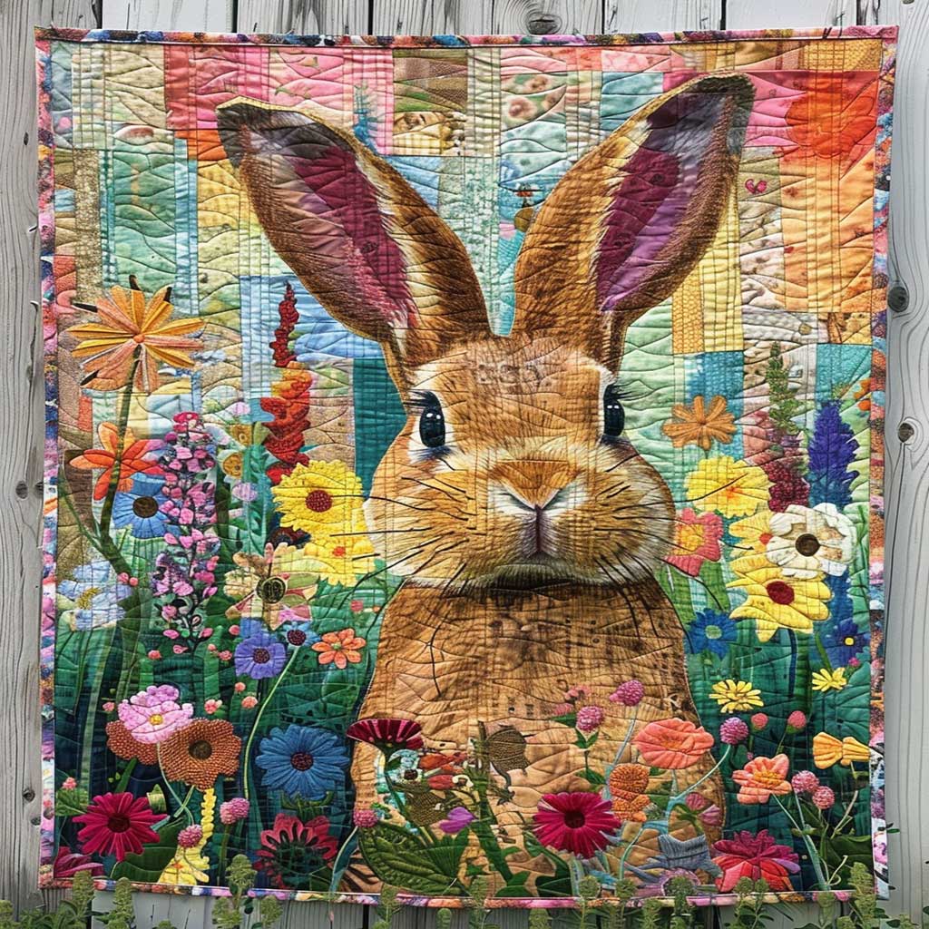 Patchwork Rabbit WJ2608020CL Quilt