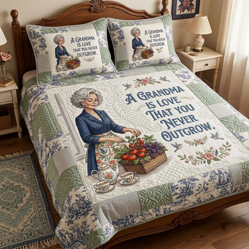 Grandma Garden Love WN0404008CL Duvet Cover Set