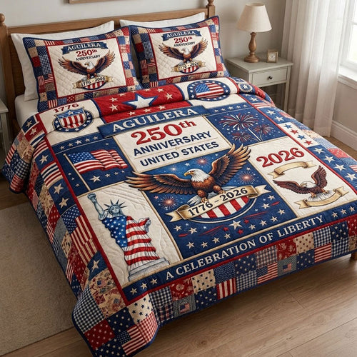 USA 250th Anniversary Liberty WN0404010CL Duvet Cover Set