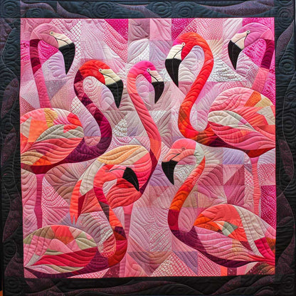 Pink Flamingo WM2008049CL Quilt