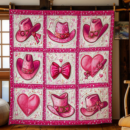 Pink Cowboy WY1001198CL Quilt