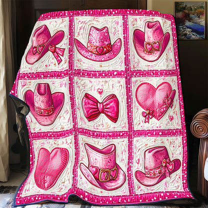 Pink Cowboy WY1001198CL Quilt