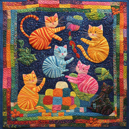 Playful Cats WJ2908018CL Quilt