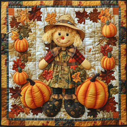 Pumpkins Scarecrow WM1908010CL Quilt