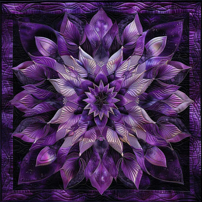 Purple Bloom WM0509017CL Quilt