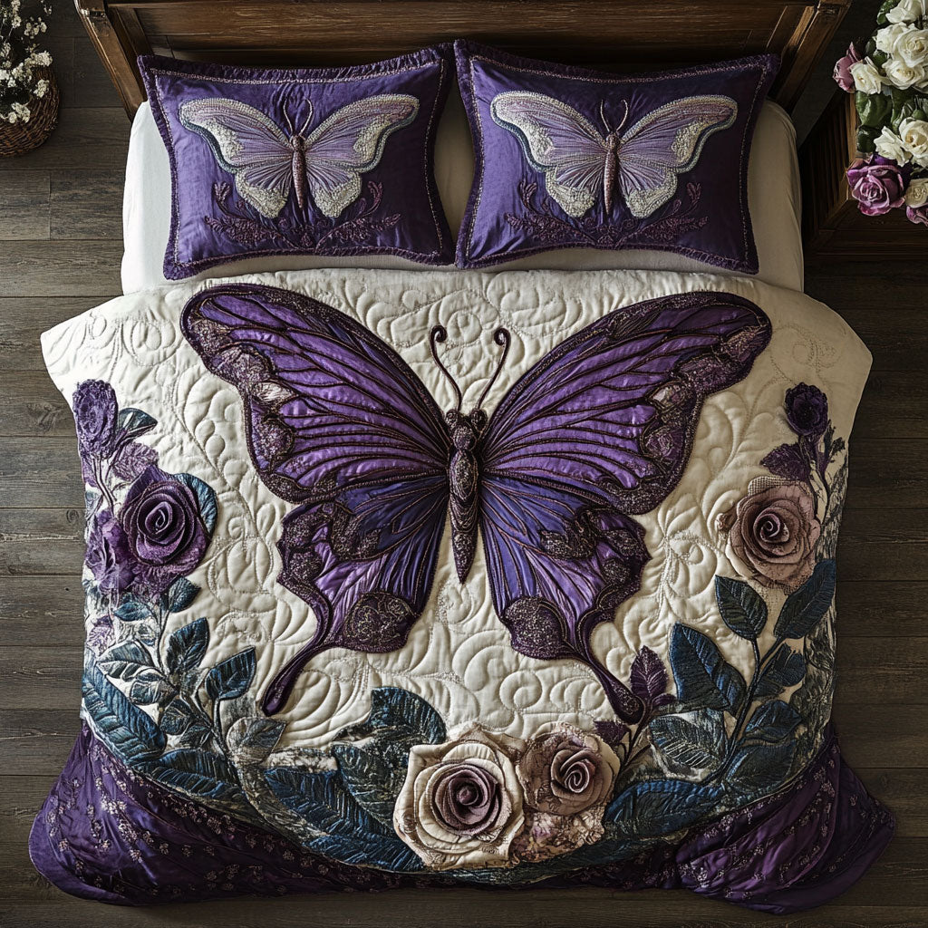 Purple Wings of Grace YR2701049CL Duvet Cover Set