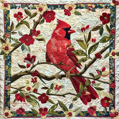 Red Cardinal WM0509022CL Quilt