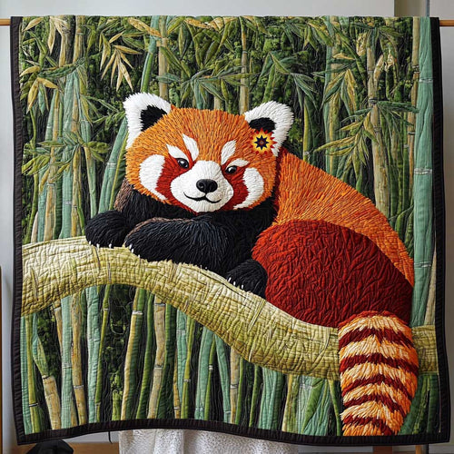 Red Panda Bamboo Forest WP2211050CL Quilt