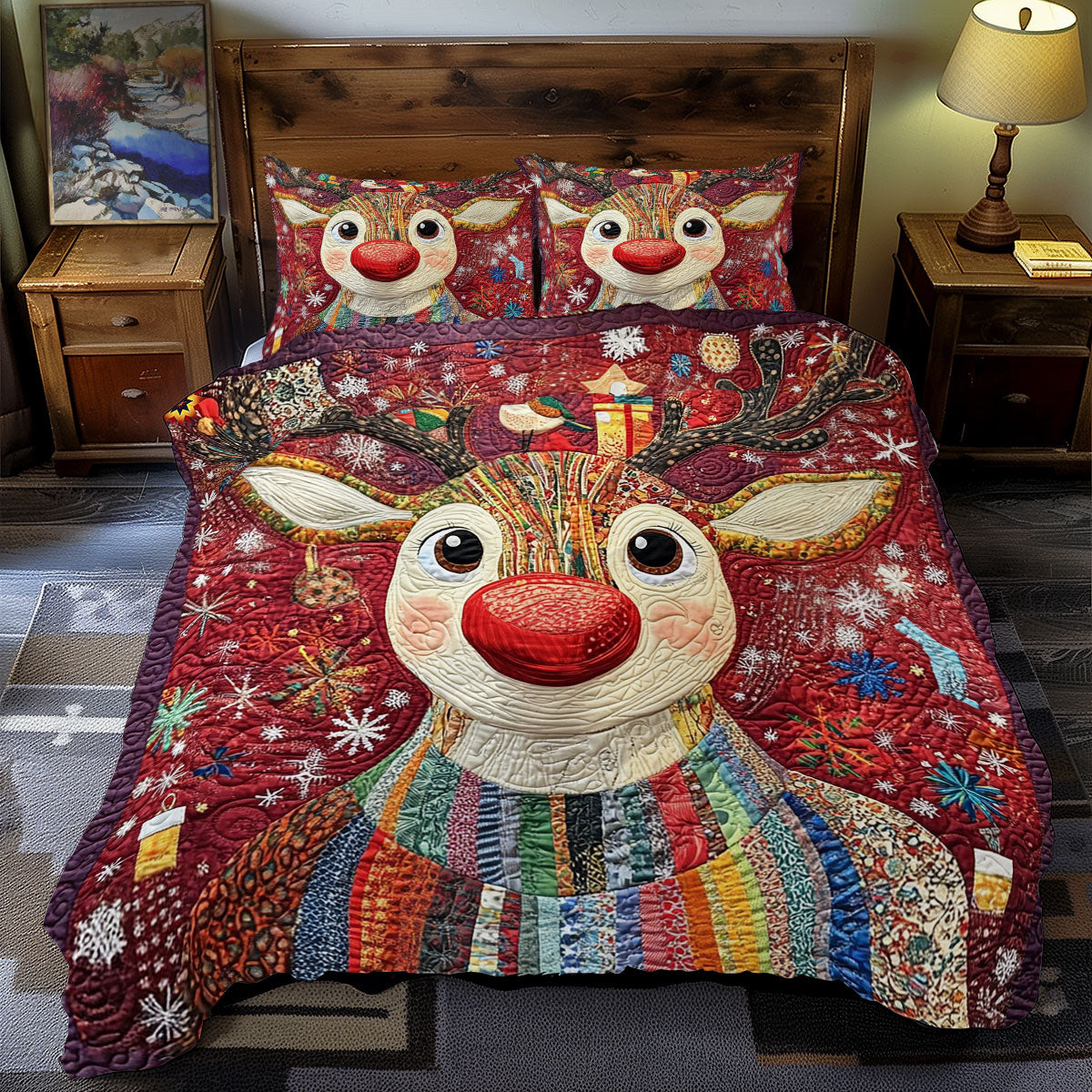 Reindeer WY2211063CL Duvet Cover Set