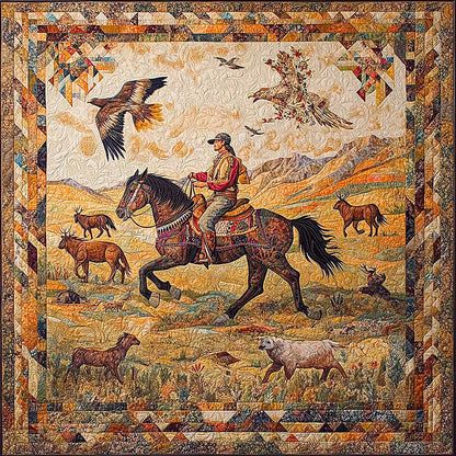 Riding Horse WM1408042CL Quilt