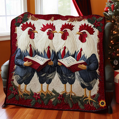 Rooster Choir WY1212014CL Quilt