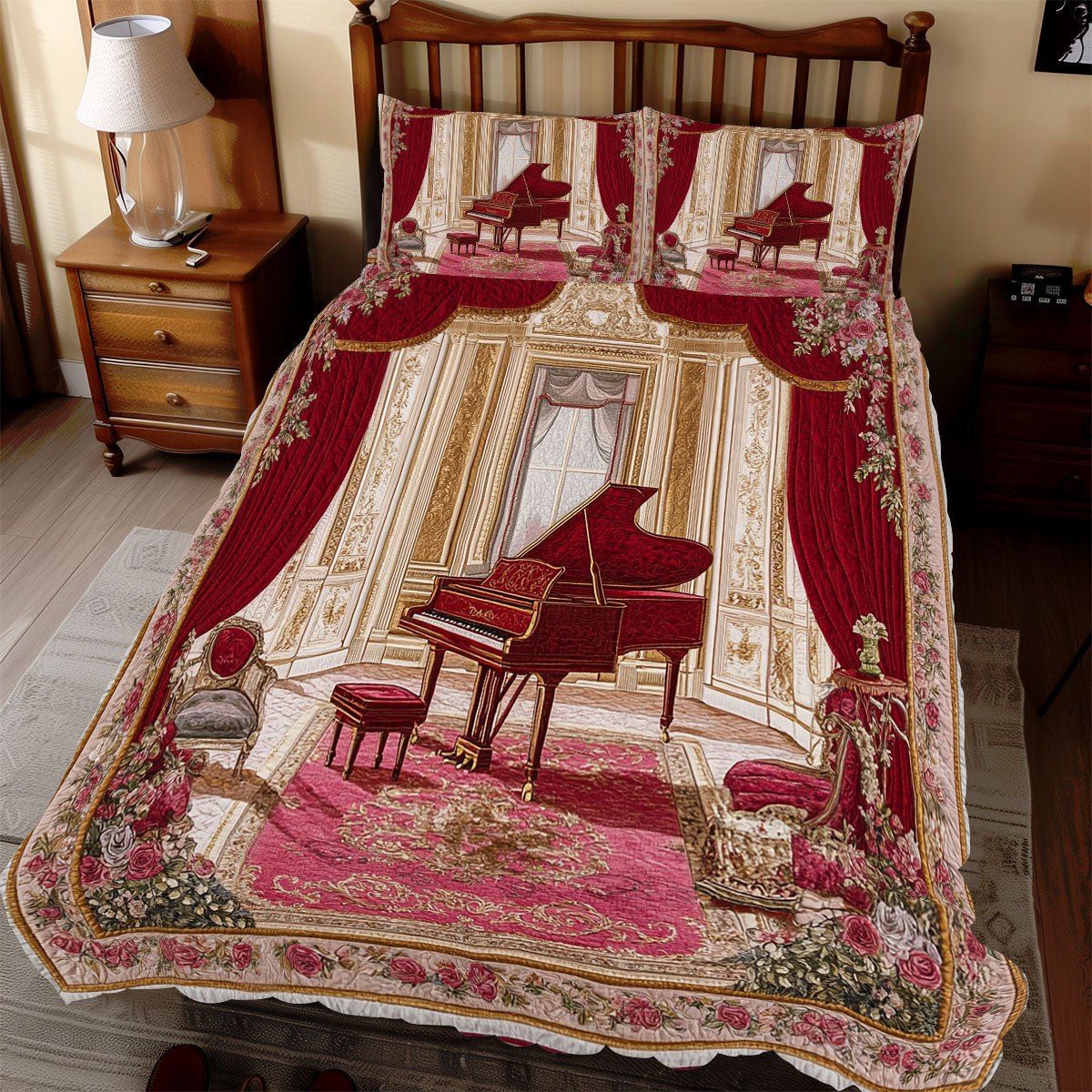 Royal Piano Room WX1812089CL Duvet Cover Set