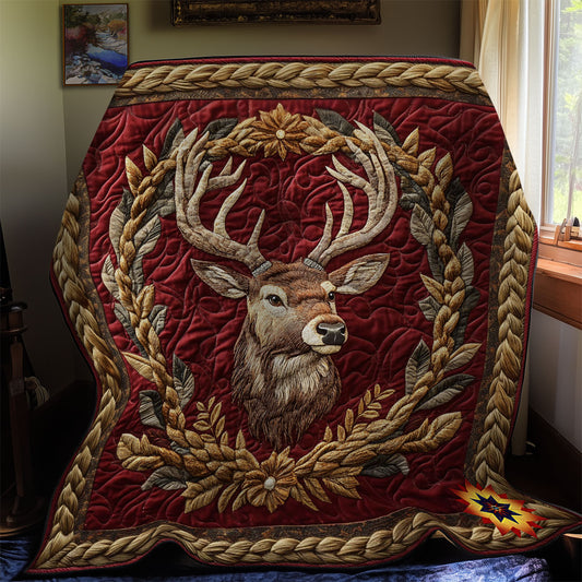 Royal Reindeer WY1212015CL Quilt