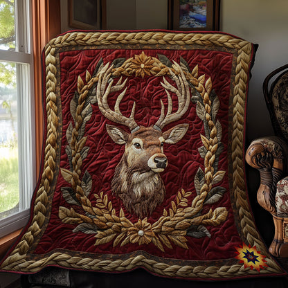 Royal Reindeer WY1212015CL Quilt