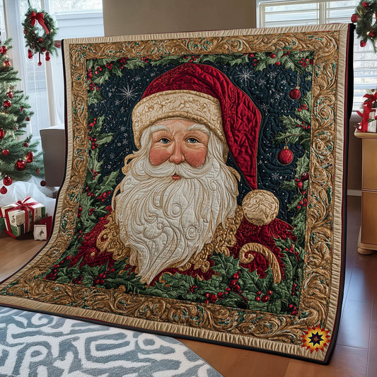 Royal Santa Portrait WY1212017CL Quilt