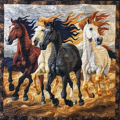 Running Horse WJ0908022CL Quilt