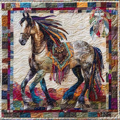 Running Horse WM10080028CL Quilt