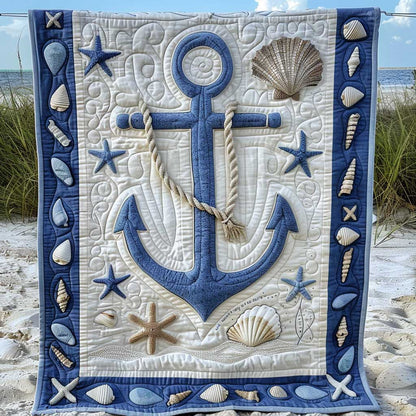 Sail Away Anchor WJ1608016CL Quilt