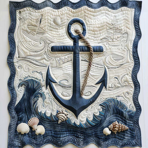 Sail Away Anchor WJ1609025CL Quilt