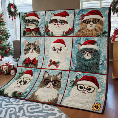 Santa Cat WY1212019CL Quilt