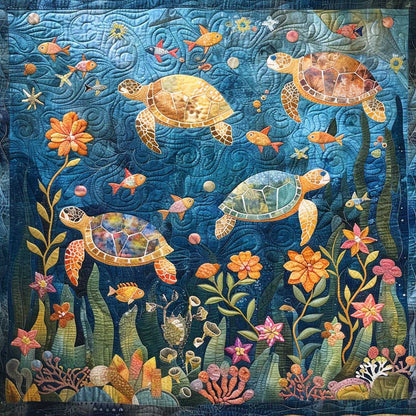 Sea Turtle WJ0509020CL Quilt