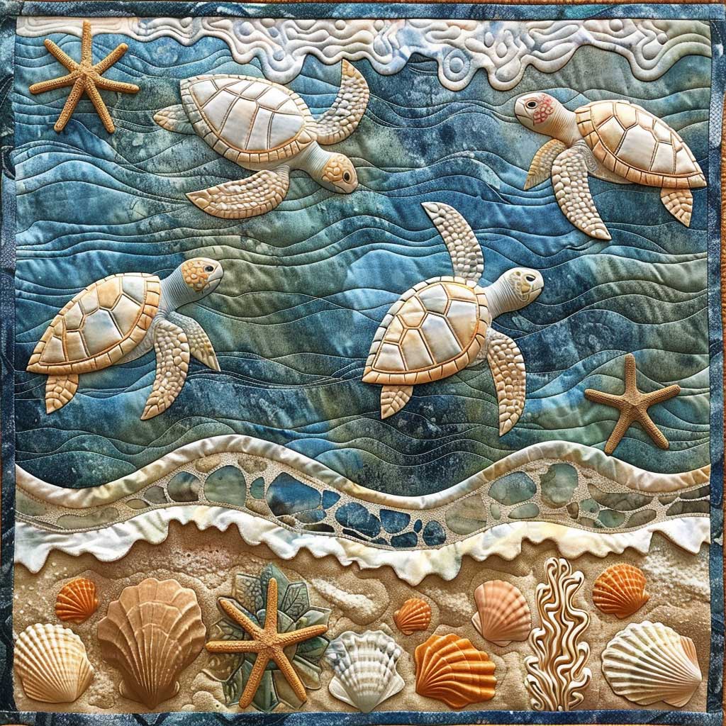 Sea Turtle WJ0509021CL Quilt