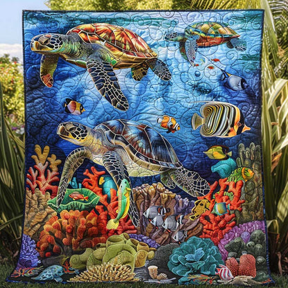 Sea Turtle WJ1609026CL Quilt