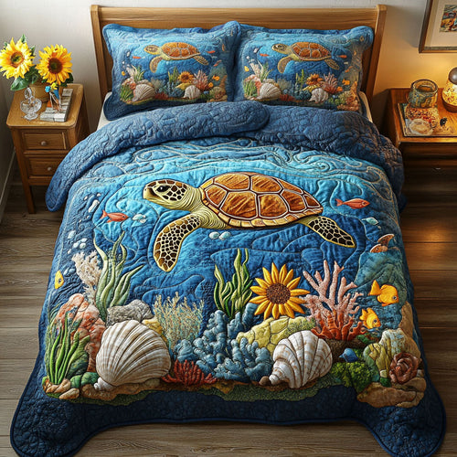 Sea Turtle WJ2003062CL Duvet Cover Set