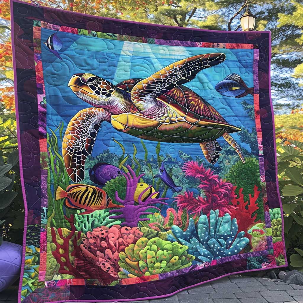 Turtle Nest WJ1404023CL Quilt main image 1
