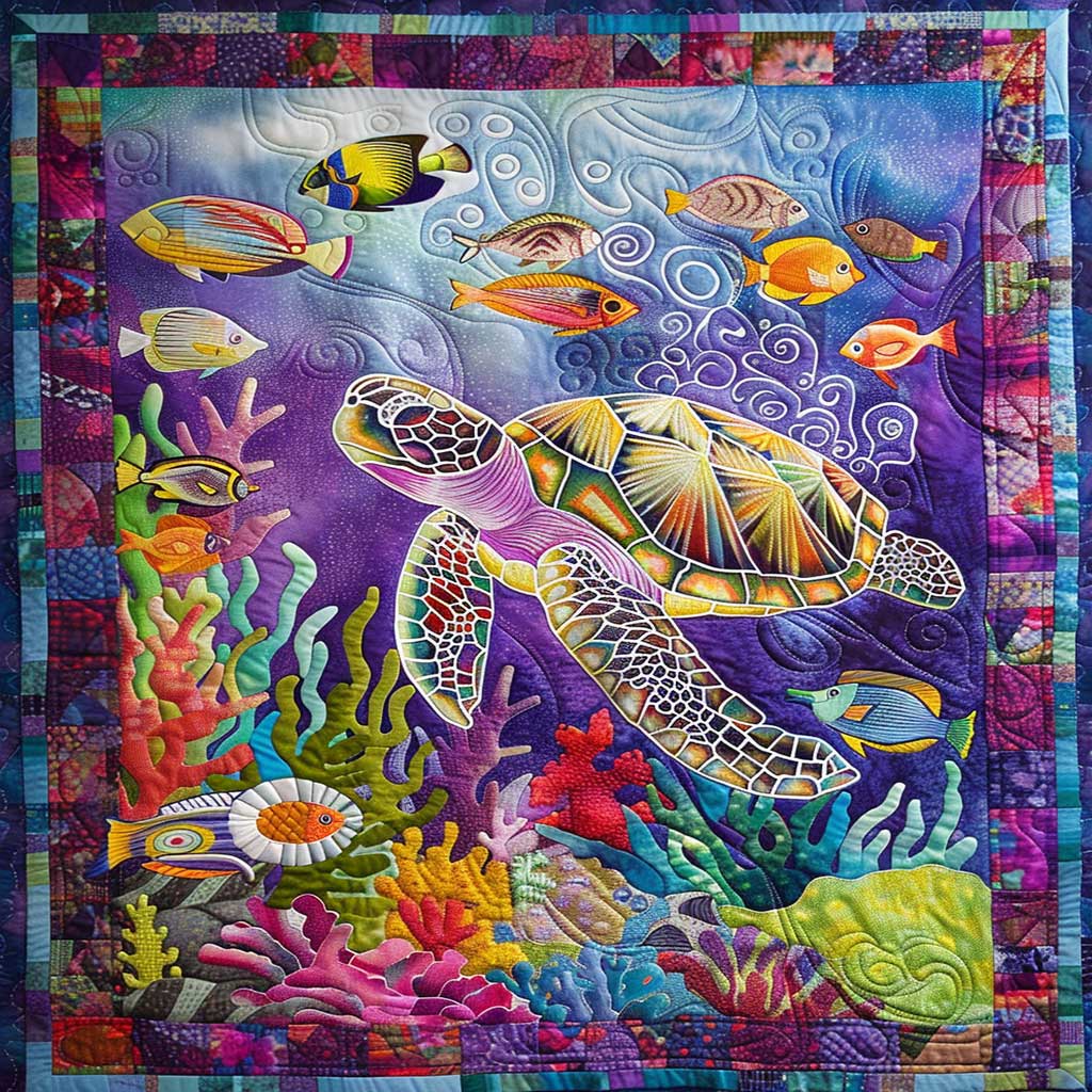 Sea Turtle WJ2208021CL Quilt