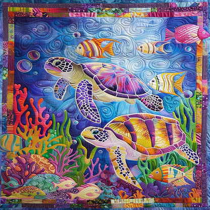 Sea Turtle WJ2308024CL Quilt