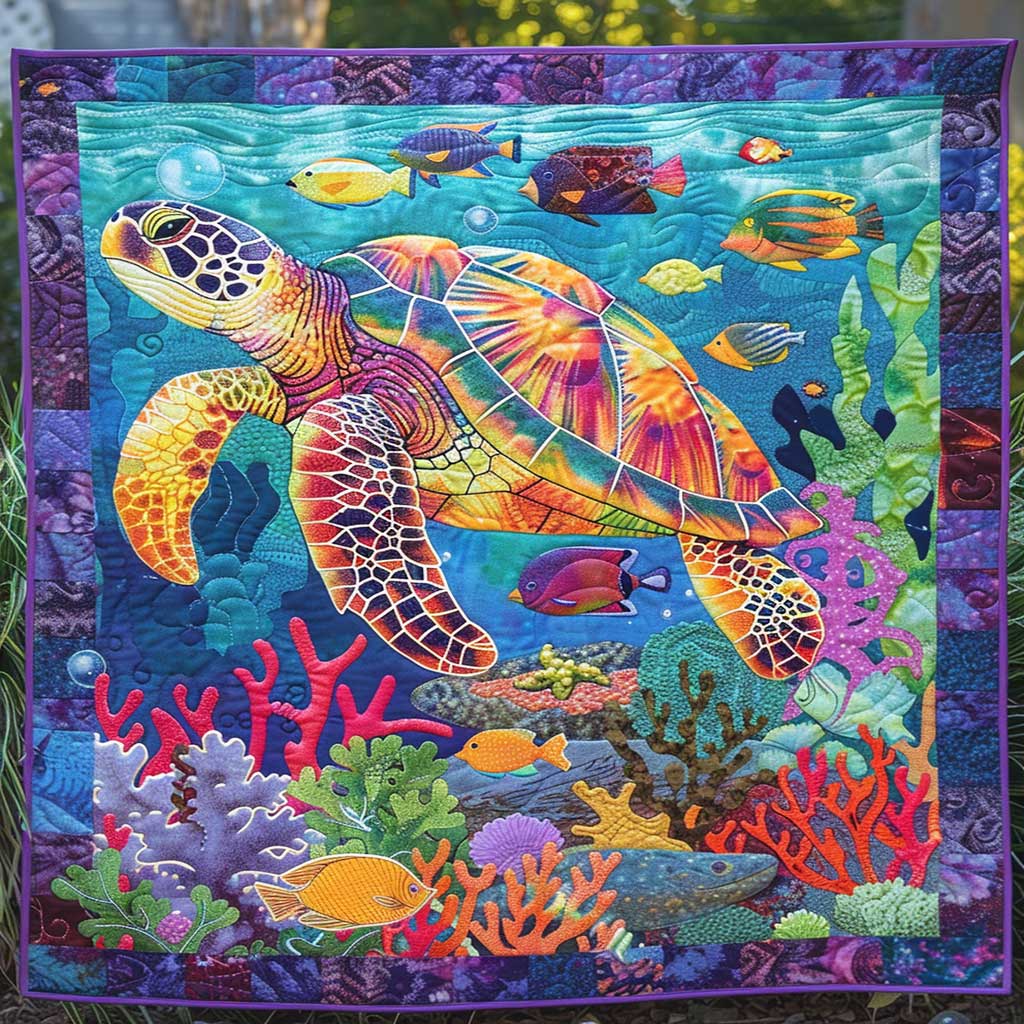 Sea Turtle WJ2308025CL Quilt