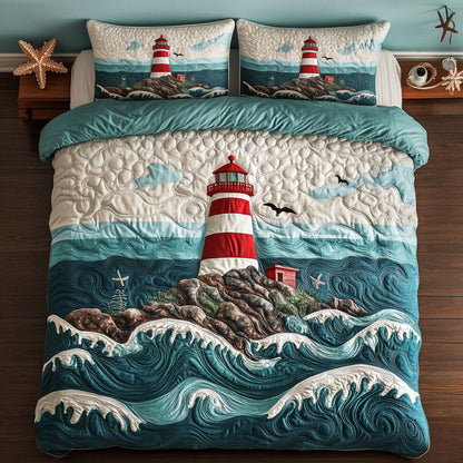 Seabreeze Lighthouse CP1207051CL Duvet Cover Set