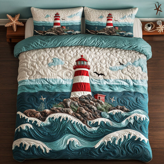 Seabreeze Lighthouse CP1207051CL Duvet Cover Set