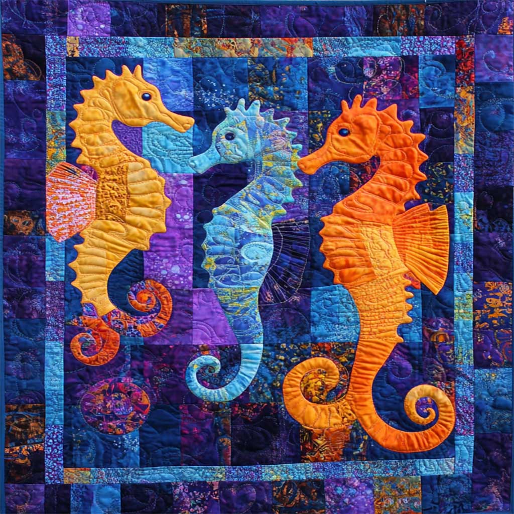 Seahorse WJ0808029CL Quilt