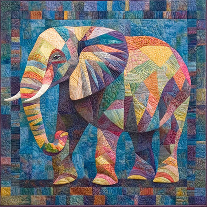 Shape Of Elephants Color WM0608034CL Quilt