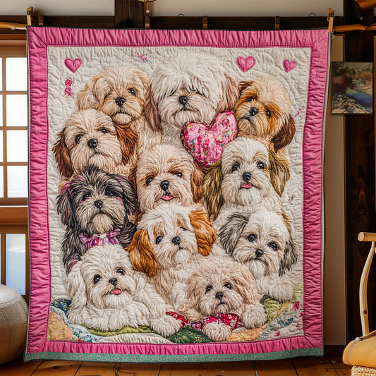 Shih Tzu Cute WX0712022CL Quilt