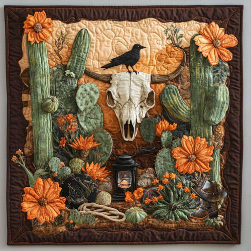 Skull Native American WP1911027CL Quilt