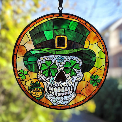 Skull Patrick WX0602218CL Suncatcher