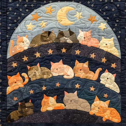 Sleeping Cat Over The Moon WJ1608020CL Quilt