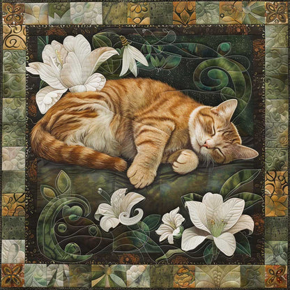 Sleeping Cat WM3107101CL Quilt Pillow Case