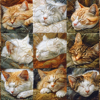 Sleeping Kitty WM2008006CL Quilt