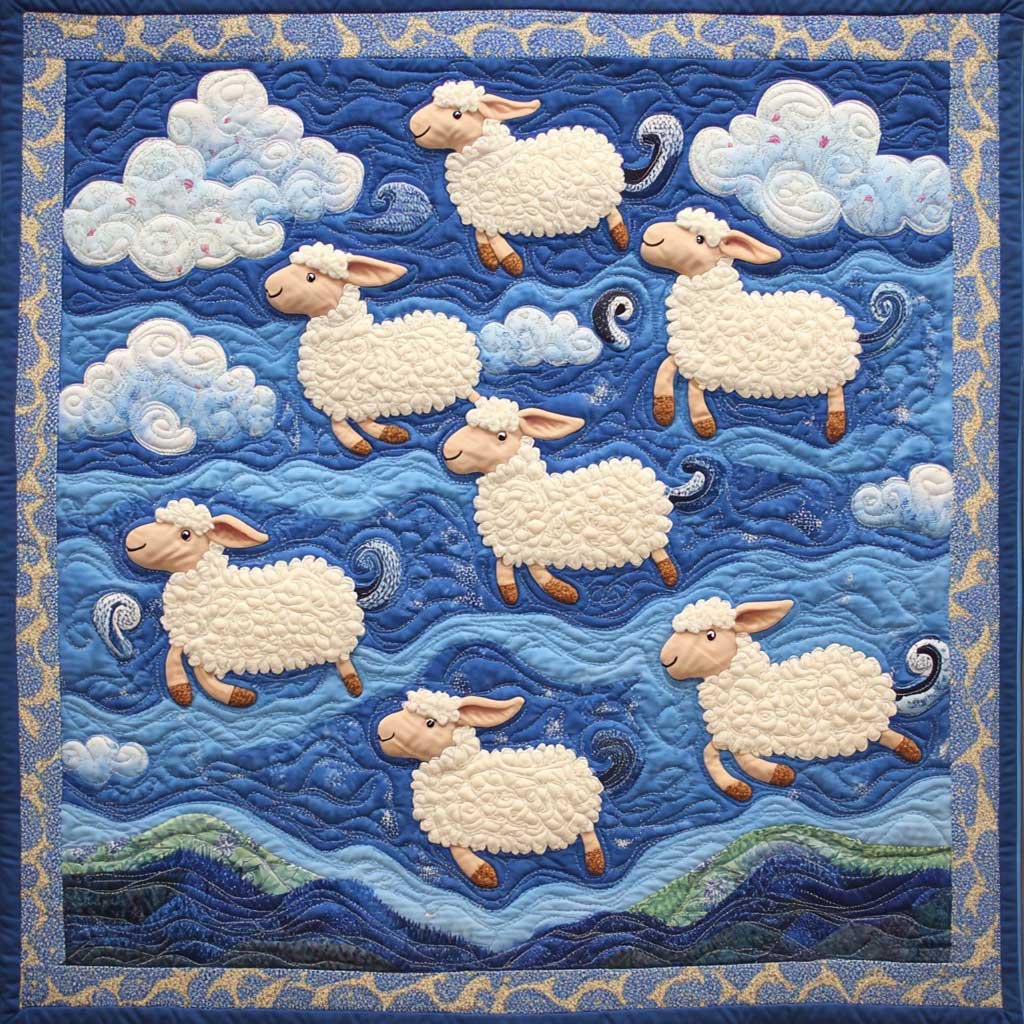 Sleeping Sheeps WM3107001CL Quilt