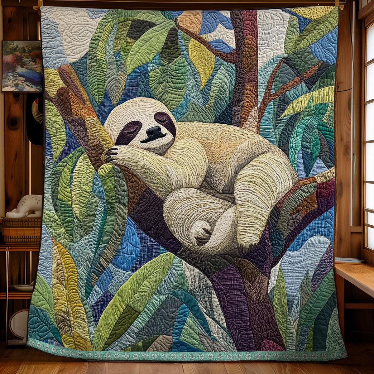Sloth Relax WX0712024CL Quilt