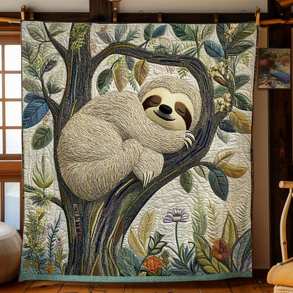 Sloth Sleeping WX0712025CL Quilt