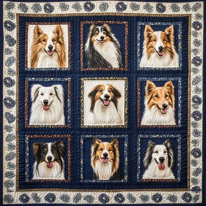 Smile Dogs WM0308038CL Quilt