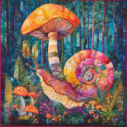 Snail And Mushroom WM0208040CL Quilt