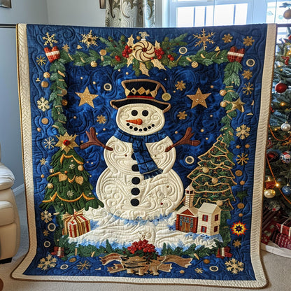 Snowman WJ1110023CL Quilt