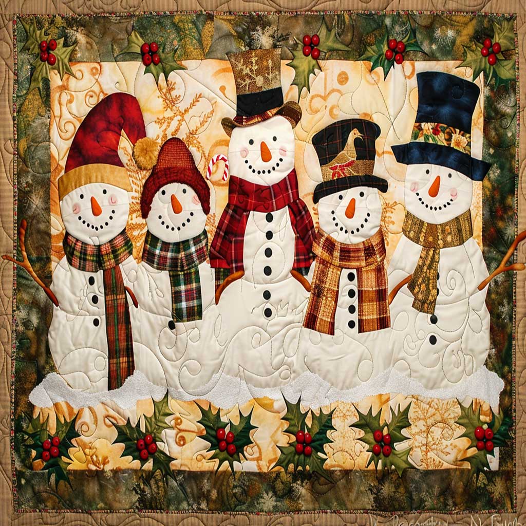 Snowman WJ2108022CL Quilt