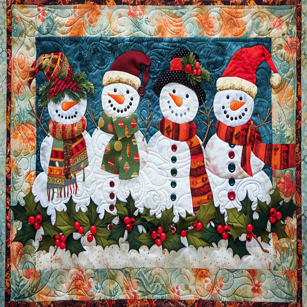 Snowman WJ2108023CL Quilt